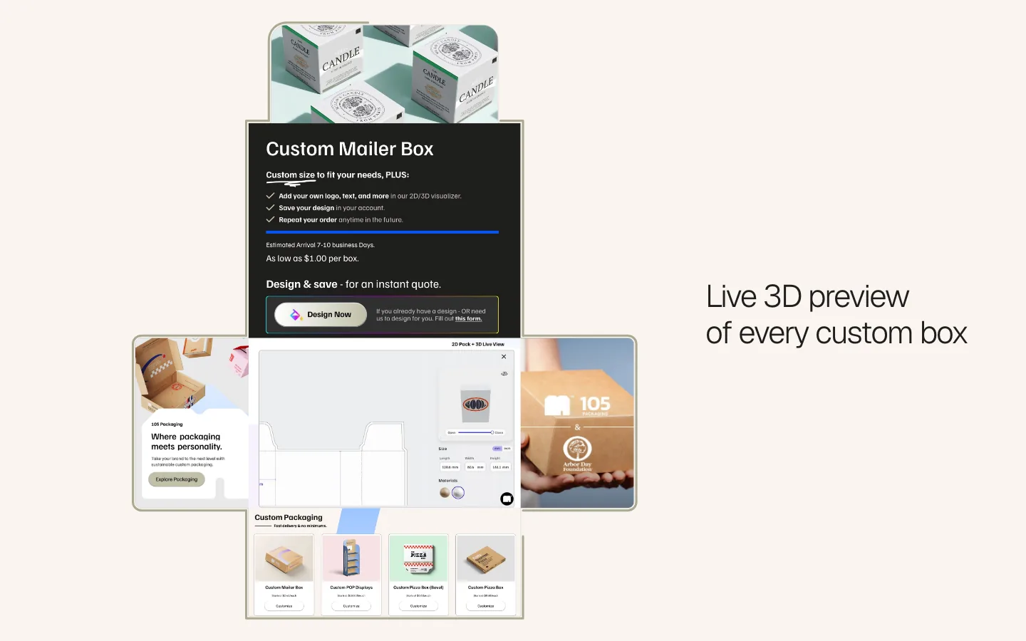 Watch the 105 Packaging film