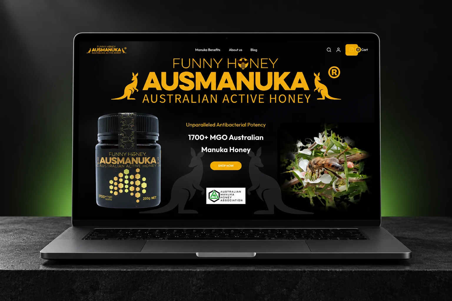 Ausmanuka — Shopify store by EVDEV