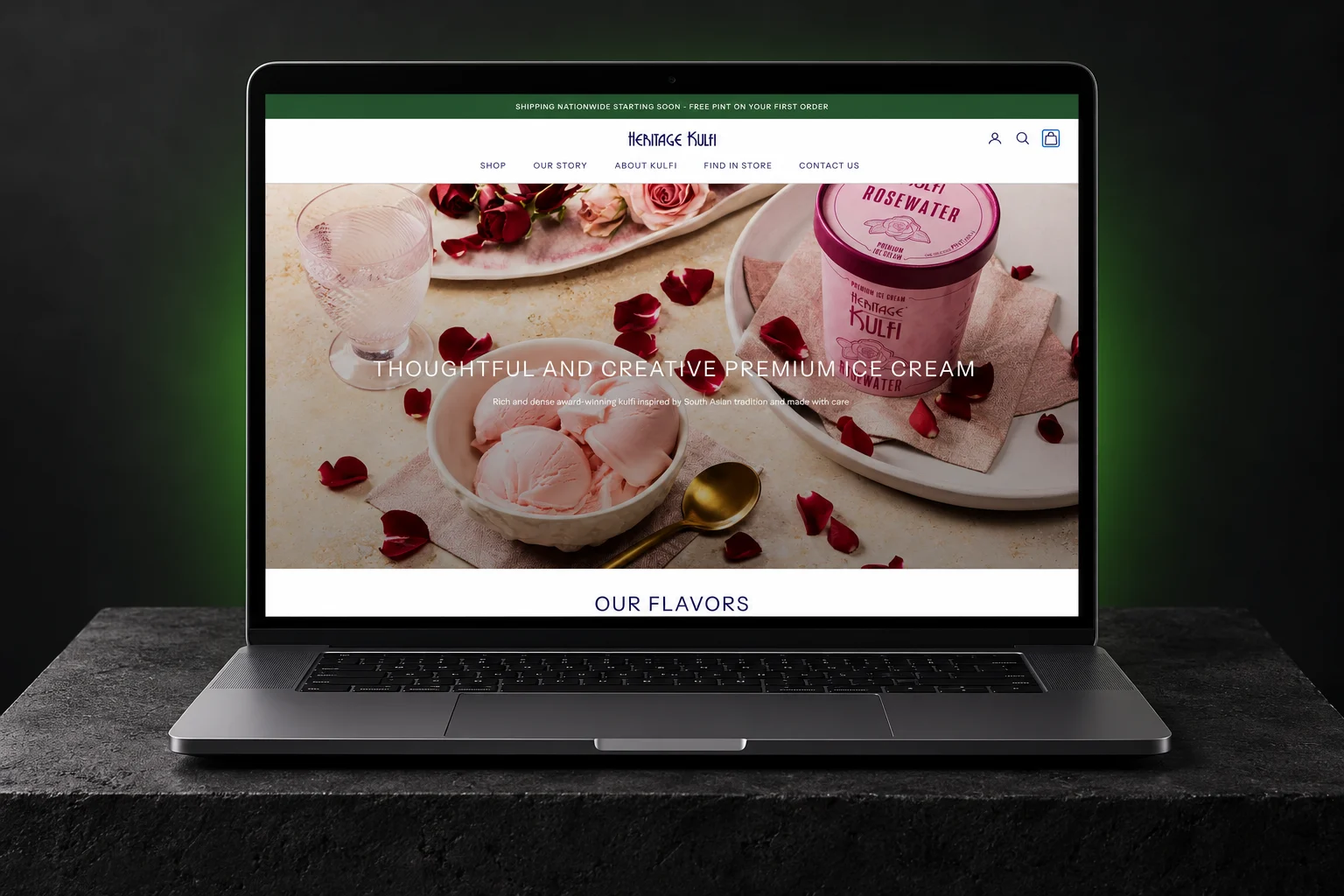 Heritage Kulfi — Shopify store by EVDEV