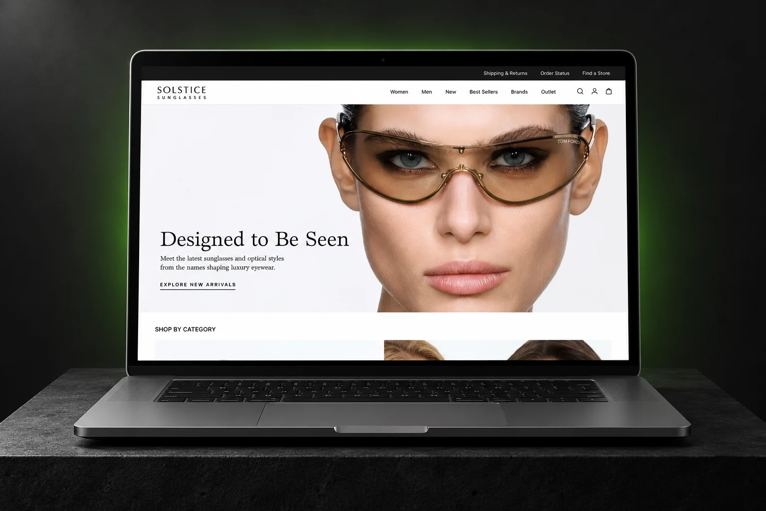 Solstice Sunglasses — Shopify store by EVDEV